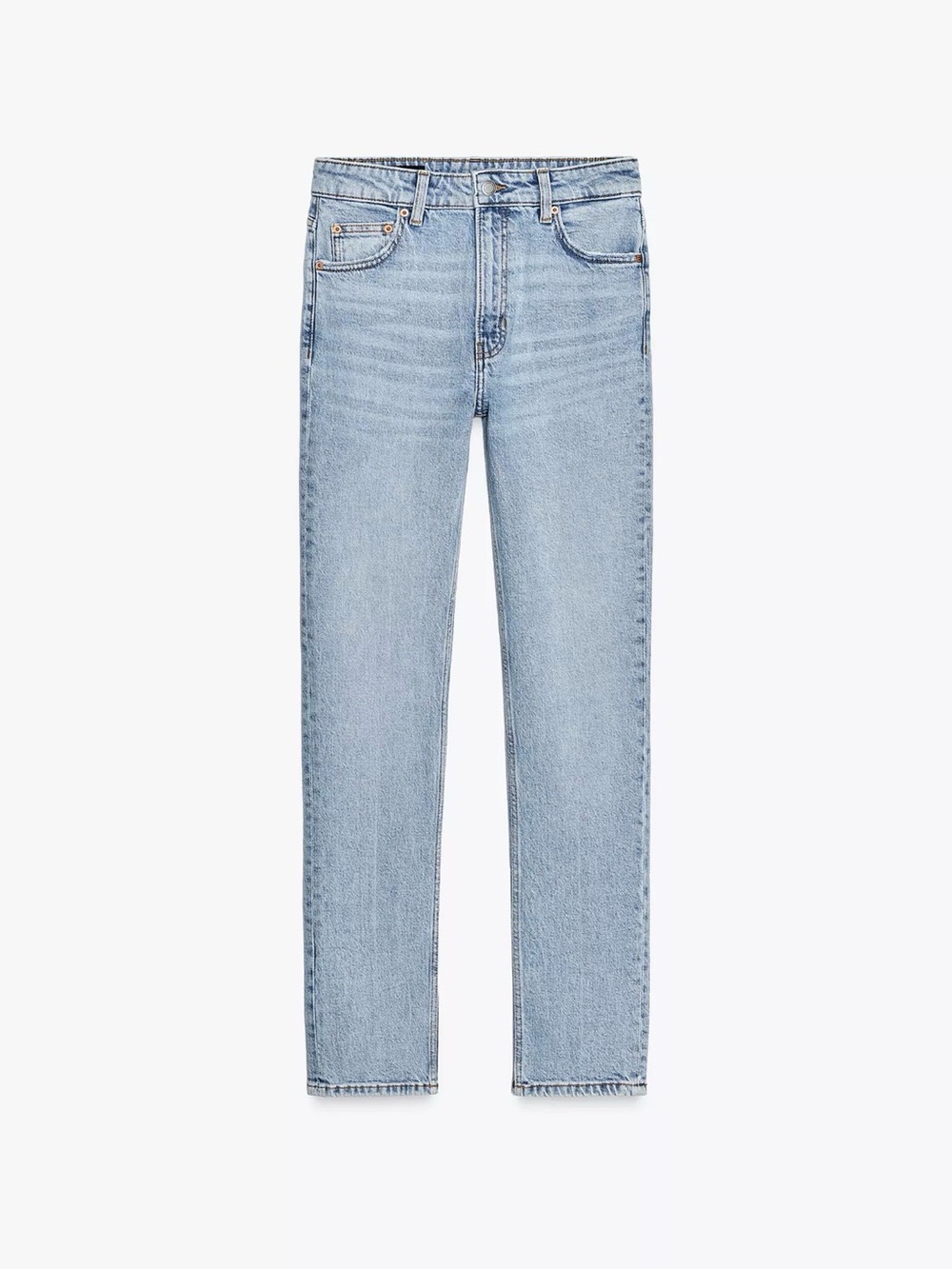 Zara Light Blue Denim Jeans - Classic Wash